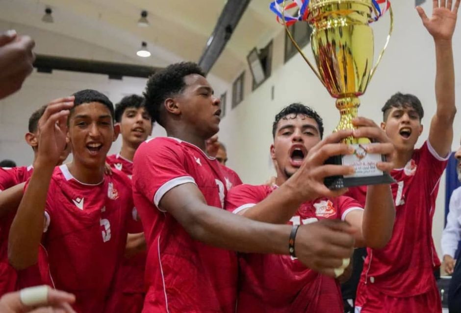 طائرة الأهلي بنغازي تحقق بطولة كأس الاتحاد الفرعي تحت 17 سنة