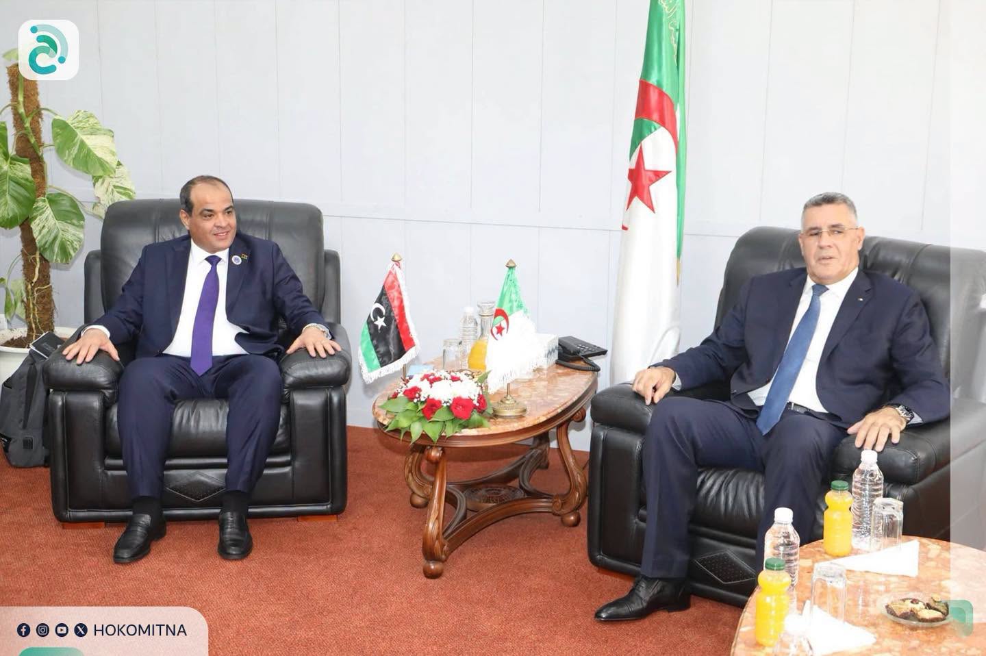 ليبيا والجزائر تعتمدان خارطة طريق لتعزيز التعاون في قطاع الموارد المائية