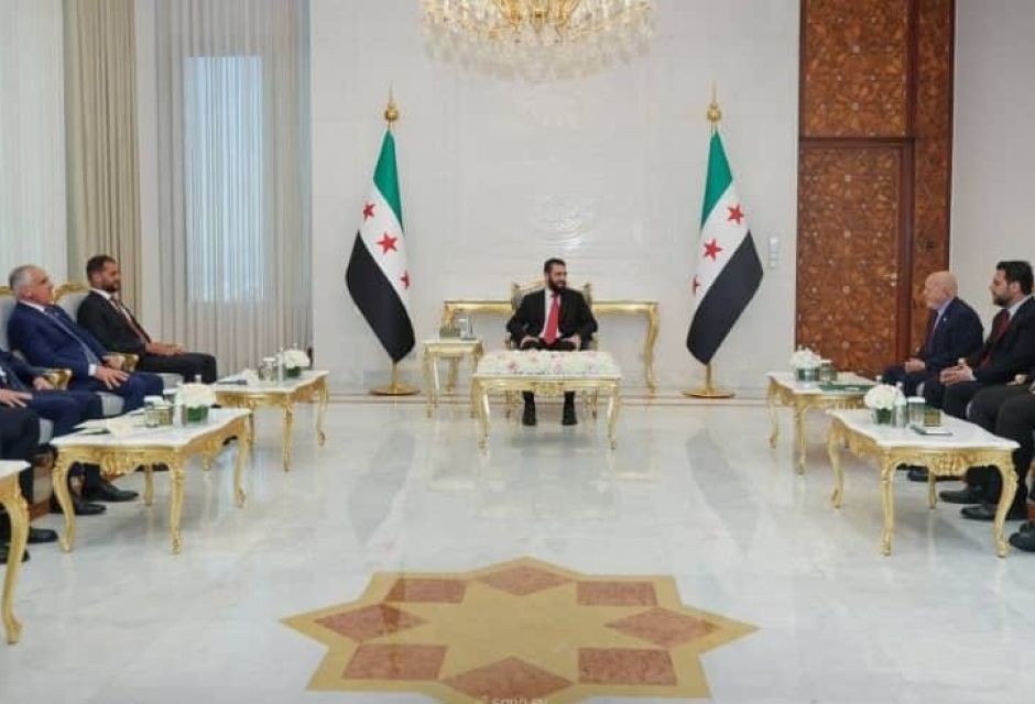 وفد ليبي يبحث مع الرئيس السوري في دمشق توسيع الشراكة الاقتصادية