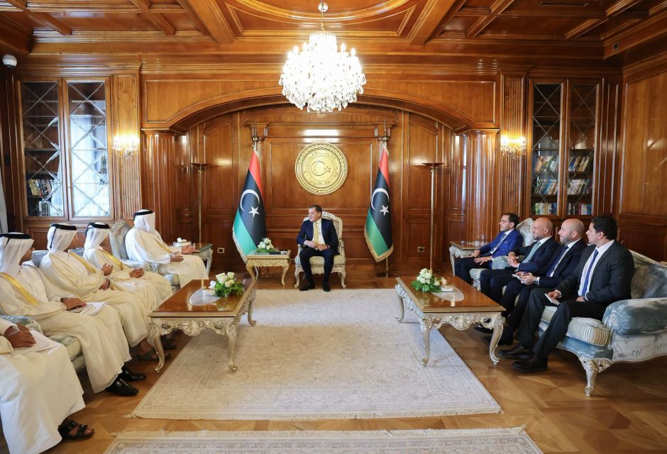 الدبيبة يبحث مع وزير الدولة القطري تعزيز التعاون ودعم الاستقرار في ليبيا