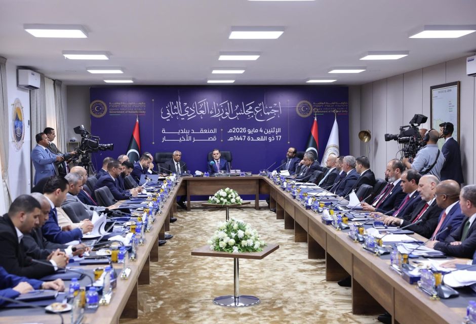 الدبيبة يرأس اجتماع مجلس الوزراء العادي الثاني ببلدية قصر الأخيار