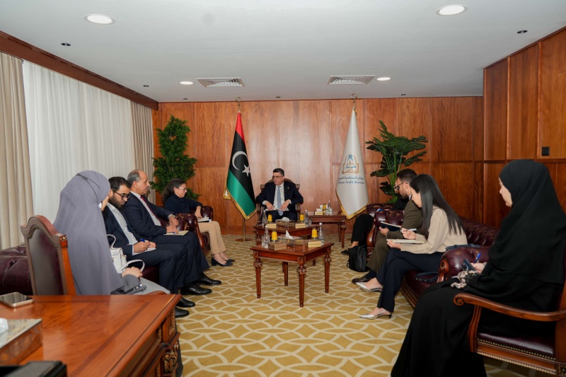 مسؤولتان أمميتان تبحثان مع شكشك تنفيذ اتفاق الإنفاق الموحد في ليبيا