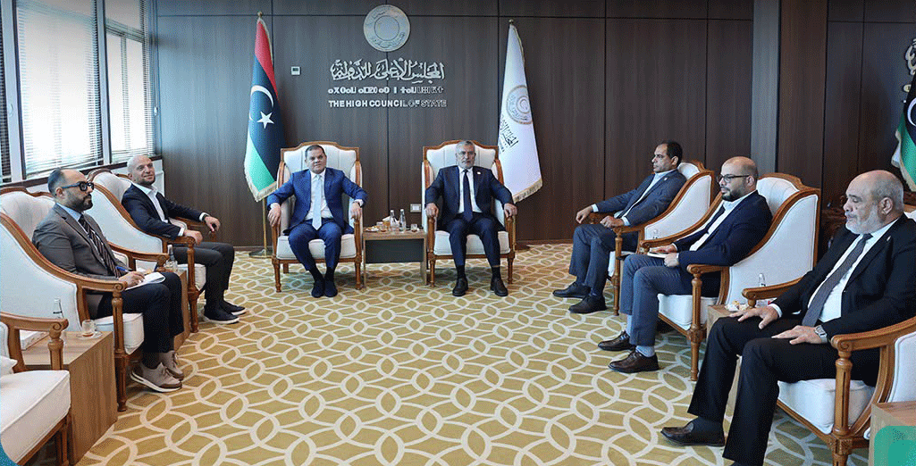الدبيبة وتكالة يبحثان تعزيز التنسيق السياسي واستقرار مؤسسات الدولة