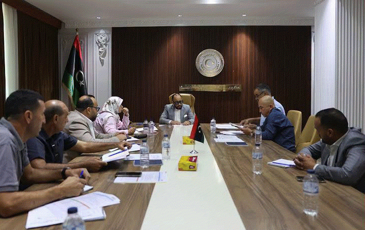 متابعة سير تنفيذ مشروع “مول زمرد” الاستثماري بطرابلس وضمان إنجازه في المواعيد المحددة