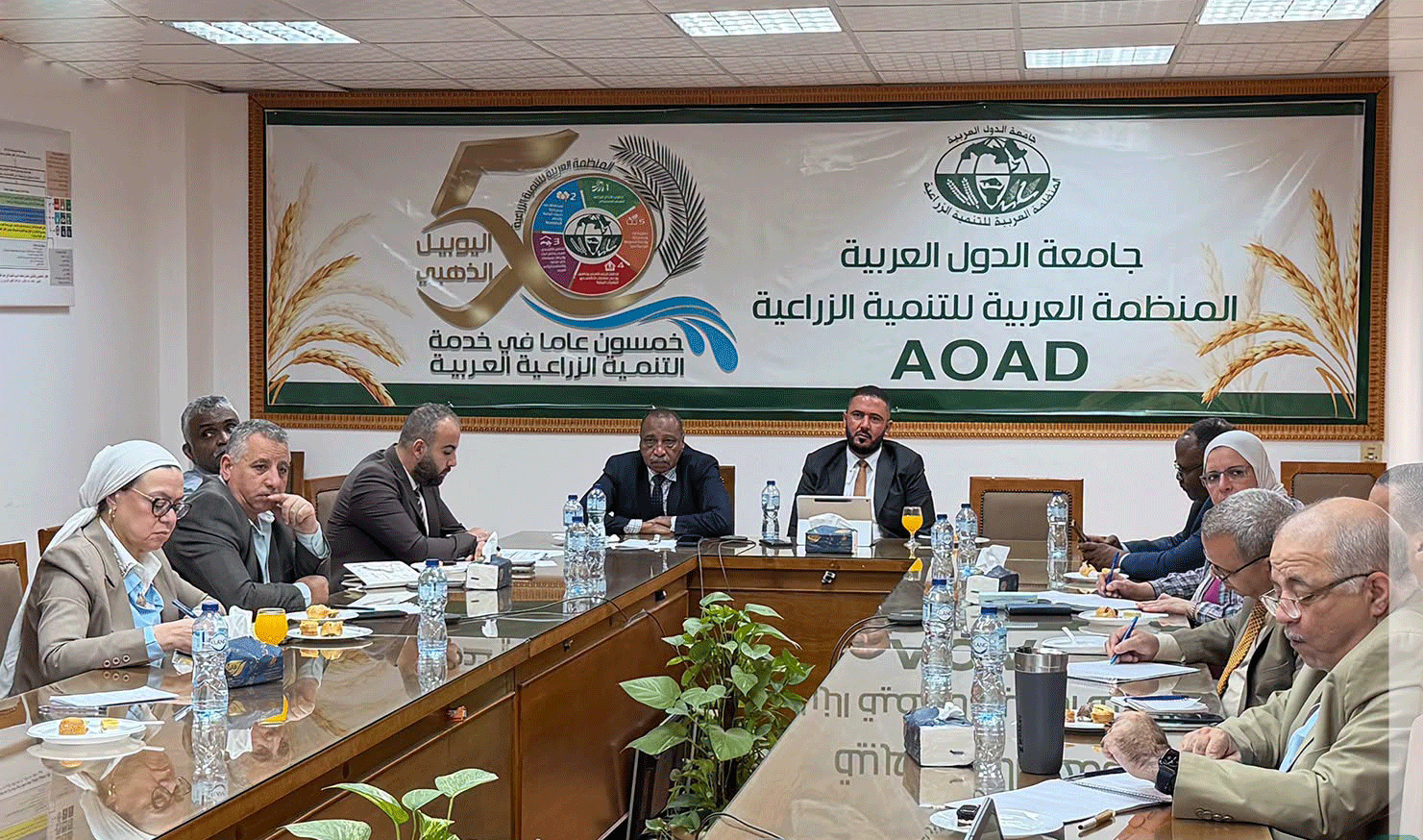 الزراعة تبحث التعاون مع المنظمة العربية للتنمية الزراعية