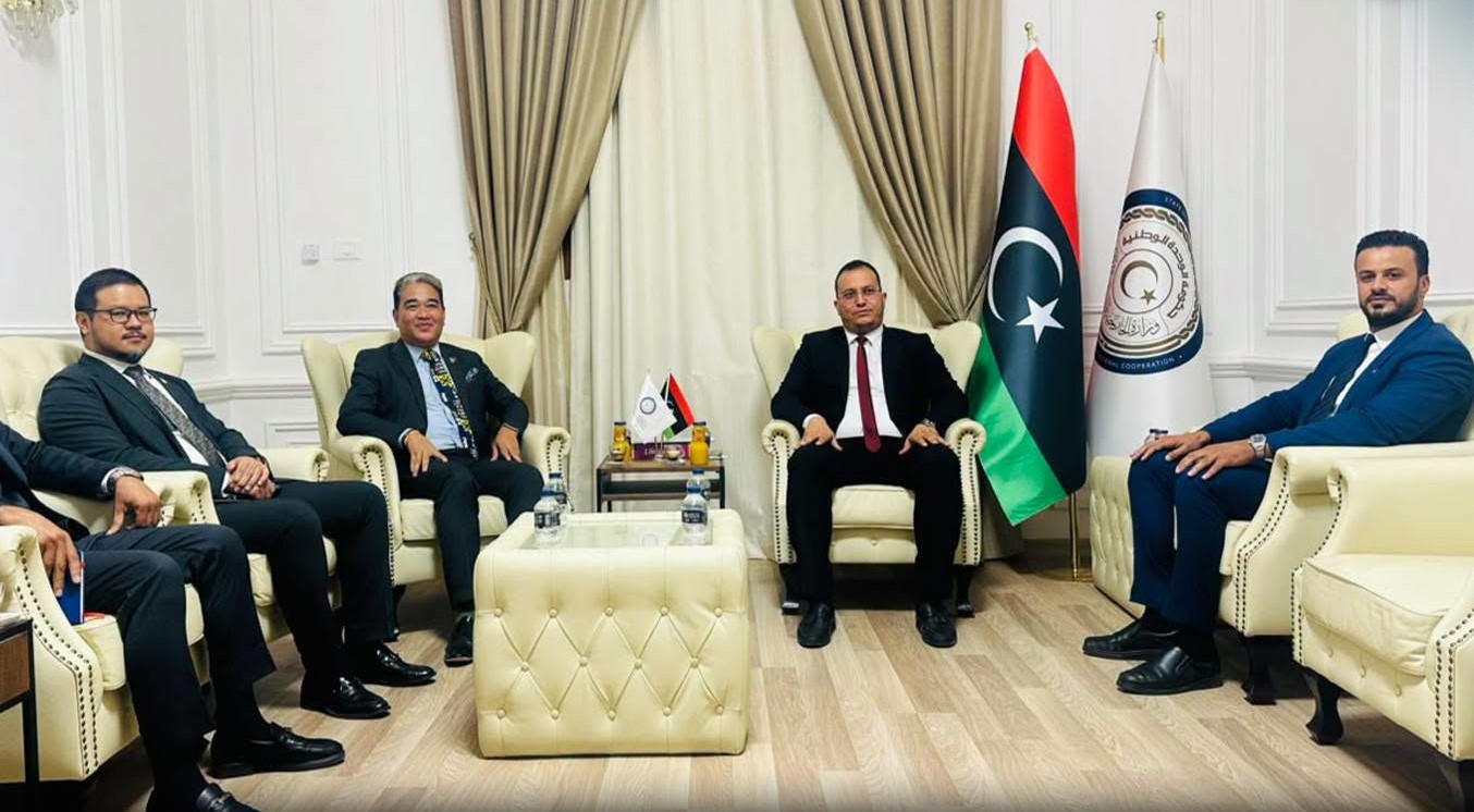 مباحثات ليبية فلبينية حول سبل تعزيز وتطوير علاقات التعاون المشترك .