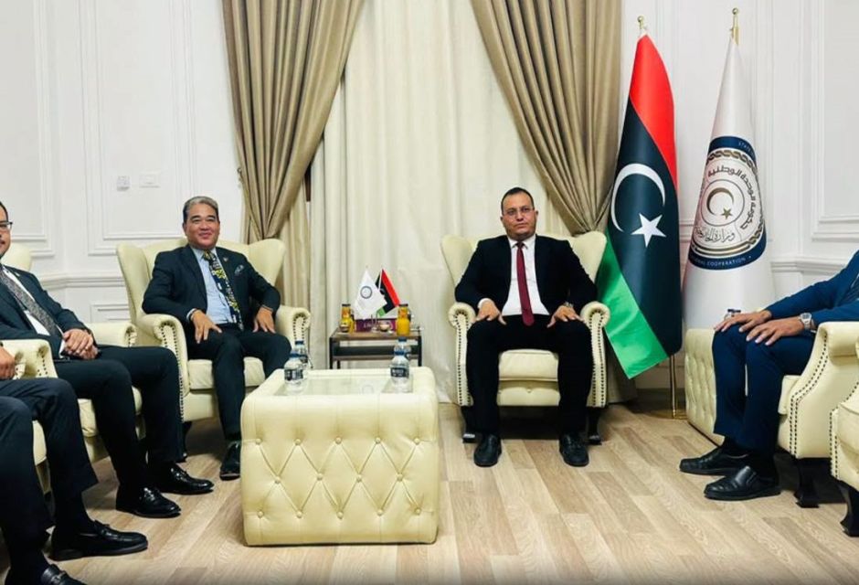 مباحثات ليبية فلبينية حول سبل تعزيز وتطوير علاقات التعاون المشترك .