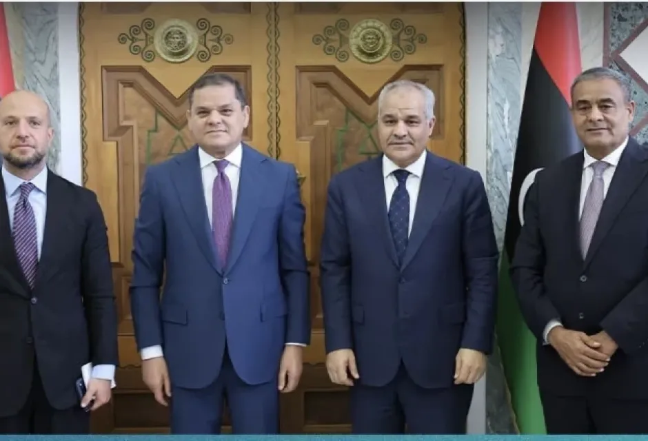 الدبيبة ومحافظ المركزي يبحثان الأوضاع الاقتصادية والمالية والاتفاق الموحد