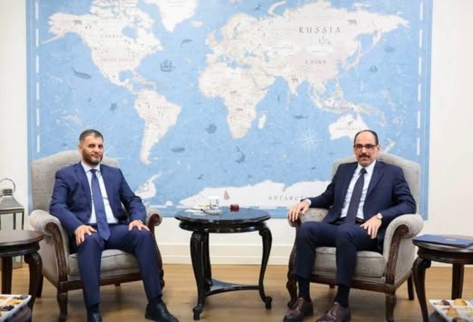 الطرابلسي في أنقرة يبحث مع قالن الملفات الأمنية والاستخباراتية ذات الاهتمام المشترك